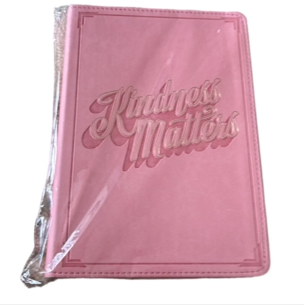 Faux Leather Pink Journal